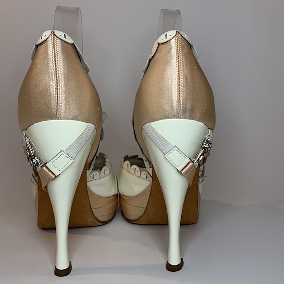 Y2K Dior pink satin and white patent leather. - Picture 8 of 13